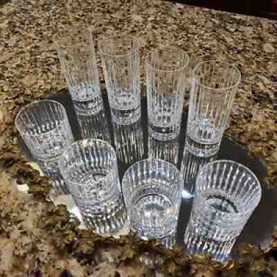 Baccarat Harmonie Tumbler Highball Glass Set Double Old Fashioned