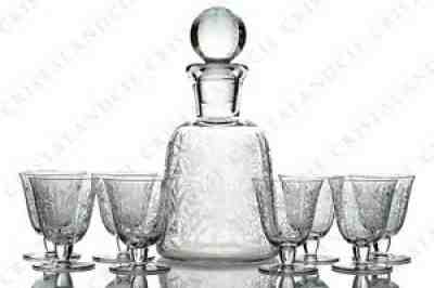 Service at porto Argentina by baccarat. sherry set Argentina by baccarat