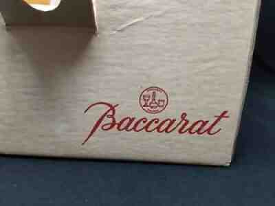 Vintage Baccarat Odeon Cognac Tasting Glasses (6) In Box