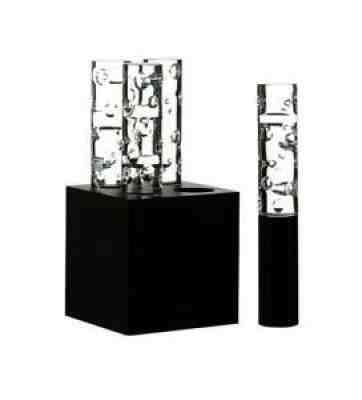 BACCARAT ROUND CUT CRYSTAL JALLUM RECHARGEABLE 4 LIGHTS BRAND NEW ORIGINAL BOX