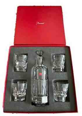Baccarat Crystal Limited Edition Abysse Decanter and Glasses Set BNIB