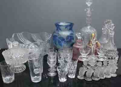 Lot of glassware in Baccarat crystal