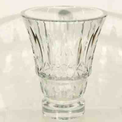 Baccarat crystal vase-impressive carved twentieth 7.940 kg