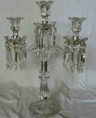 ZÃ©phyr 3 branches chandelier in Baccarat crystal