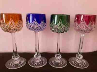 Baccarat Colbert Rhine Wine Glasses - set of 4