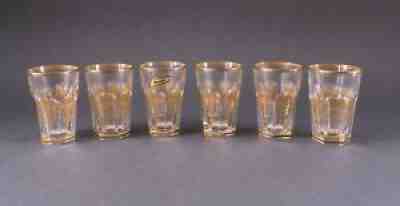 LOT OF 18 BEAUTIFUL BACCARAT HARCOURT EMPIRE CRYSTAL TUMBLER GLASSES 3 3/4"