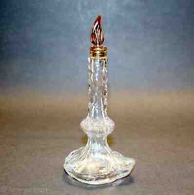 BACARRAT  SCHIAPPARELLI Perfume Bottle S.DALI Sleeping Glass Candle FRANCE