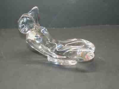 BACCARAT R. RIGOT NUDE WOMAN LADY CRYSTAL LAYING. FM36