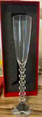 13 (thirteen pieces ) baccarat crystal Vega Flutissimo clear champagne flutesÂ 