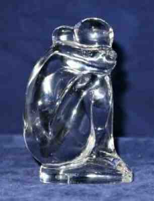 Baccarat Crystal Seated Nude Woman Figurine DREAMER, France