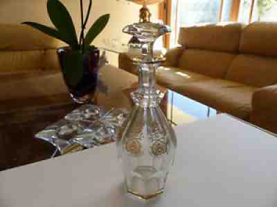 Baccarat Crystal Harcourt Empire 1841, liquor/Cherry decanter