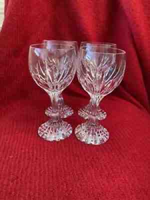 Set of 12 Baccarat Champagne Flutes And 6 Wine Glasses 7â?