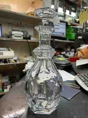 BACCARAT HARCOURT LARGE DECANTER RETAILS $1490. BEAUTIFUL NEW/ W/TAG NO BOX ETCH