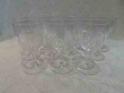 12 red wine glasses 14,5cl crystal baccarat richelieu crystal red wine glasses
