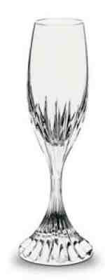 Bacarrat champagne flutes Massena pattern - crystal - 4 perfect.Â  Reduced.