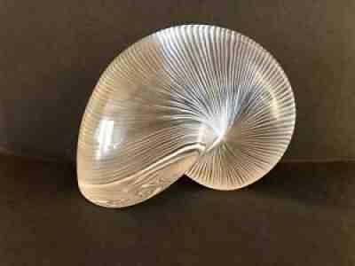 Baccarat Six-Inch Nautilus Shell
