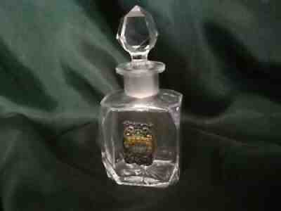 Carafon perfume "poema" l. legrand 1911 en cristal de Baccarat