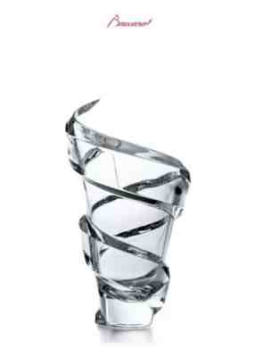 Baccarat Spirale vase Clear Large Size New