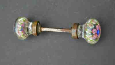 Ball knobs clipboard Clichy (saint louis baccarat sulfide paperweight)