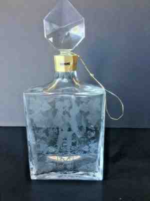 BACCARAT FRANCE ARMAGNAC SEMPE COGNAC CRYSTAL BOTTLE