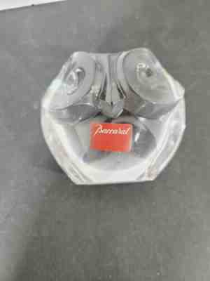 RARE Baccarat France -- Crystal Owl 'Ball'