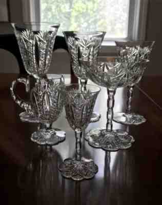 Baccarat French Conde 6 Piece Place Setting