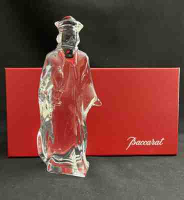 MIB BACCARAT CRYSTAL KING GASPAR WISEMAN MAGI NATIVITY FIGURINE OLD VERSION