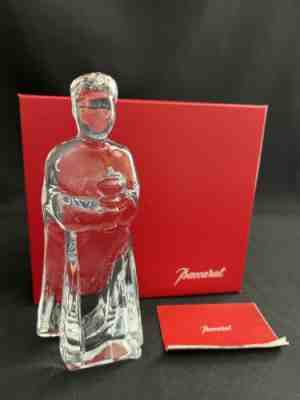 MIB BACCARAT CRYSTAL KING MELCHIOR WISEMAN MAGI NATIVITY FIGURINE OLD VERSION