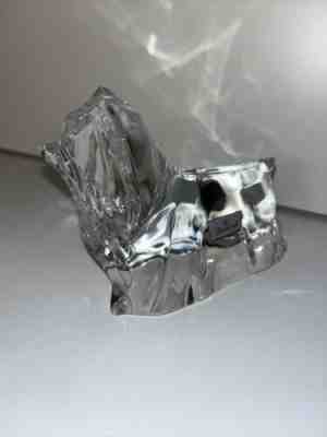 Baccarat Scottie Yorkie Yorkshire Terrier Silky Dog Figurine 4â? EXCELLENT