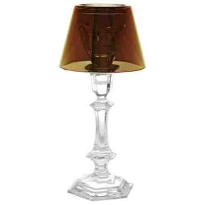 Baccarat Our Fire Candleholder with Gold Shade by Philippe Starck 2605622