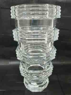 Baccarat Crystal Heritage Cordon 1930 Vase, 10.25 inch - msrp $$1,350