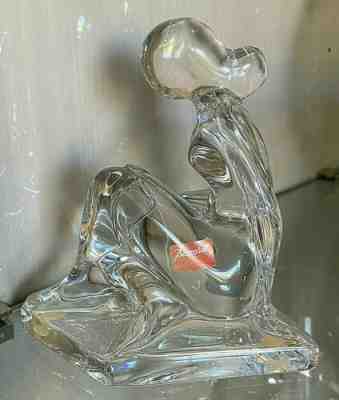 Baccarat (R.RIGOT) Crystal Nude Woman Reading