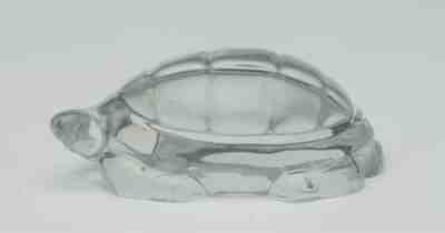 Baccarat Crystal Turtle Figurine