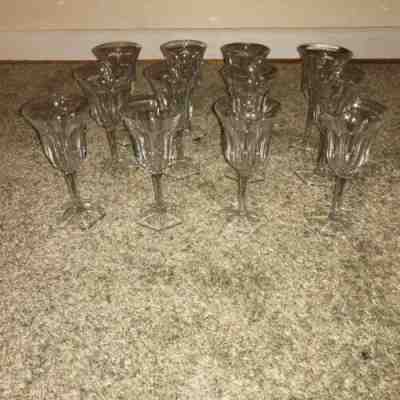 Lot of 12 Baccarat Malmaison Port Wine Glasses 6"