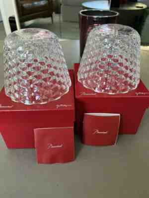 Red Baccarat Candy Nomadic Crystal & Ceramic Baby Lamp