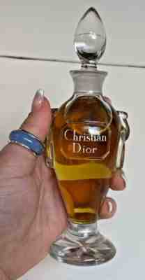 Vintage RARE~7"~1950s Christian Dior Miss Dior Baccarat Amphora Perfume &Bottle