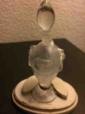 1959 Christian Dior Baccarat Crystal â??Miss Diorâ? Perfume Bottle & Stand