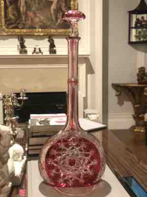 VERY RARE â?? CZAR / TSAR â?? MANDOLIN DECANTER - BACARRAT