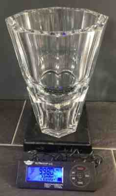 Large vase crystal baccarat edith h model 30cm 9,9kgs
