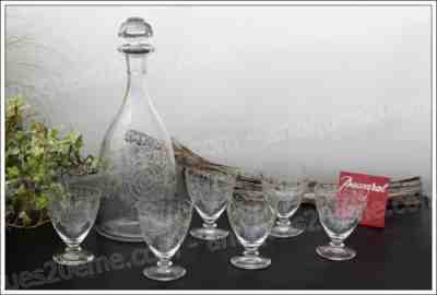 Very Rare Versailles Model Baccarat Crystal Wine Service - Wine Set