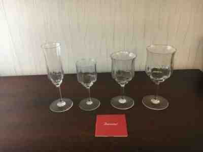 Service Capri 48 Parts Crystal Of Baccarat (Price Of Set)