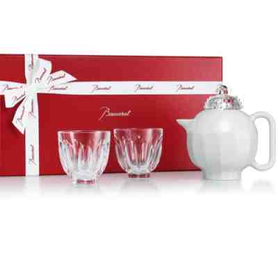 Baccarat Lladro Faunacrystoplis Harcourt Tea Set