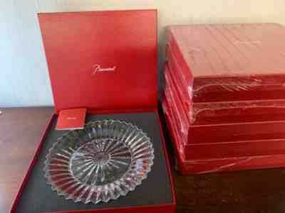 5 flat plates 1000 nights mathias in Baccarat crystal (5) prices