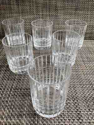 Baccarat Harmonie Double Old Fashioned Glasses set of 6