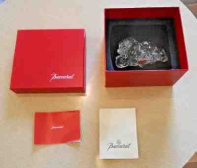 Baccarat France Crystal Paperweight Las Vegas Dragon with Label & Box FREE SHIP