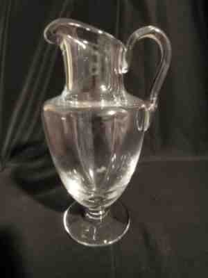 BACCARAT Crystal MONTAIGNE (Non-Optic) 9.25â? Pitcher / Ewer â?? 20 oz. - EXC