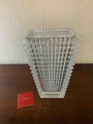 2 Vases Model Eye GM H:11 13/16in IN Crystal Baccarat (Price To La Piece)