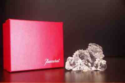 Baccarat Crystal ZODIAC LAS VEGAS DRAGON France Figurine or Paperweight signed