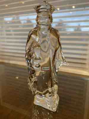 Rare! Baccarat Crystal Nativity Figurine King Gaspar