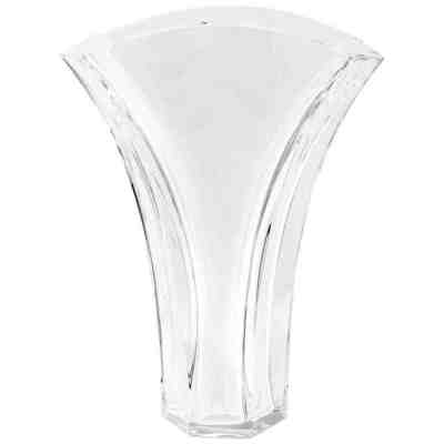 Baccarat Small 7 in Bamboo Pattern Gingko Vase 1792567 NEW IN BOX